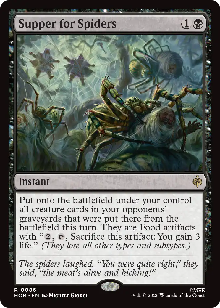 Supper for Spiders [The Hobbit] | Empire Gaming NC