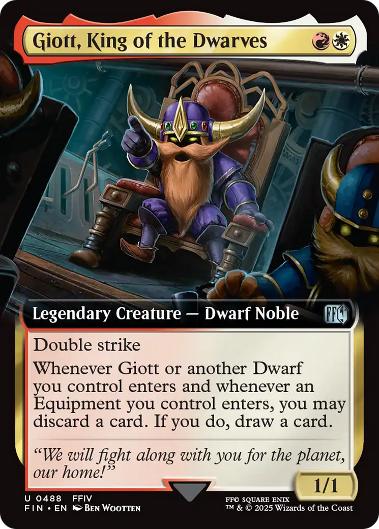 Giott, King of the Dwarves (Extended Art) [FINAL FANTASY] | Empire Gaming NC