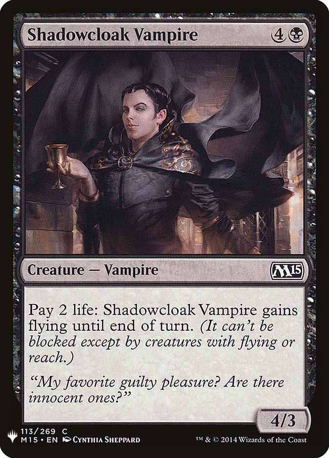 Shadowcloak Vampire [Mystery Booster] | Empire Gaming NC