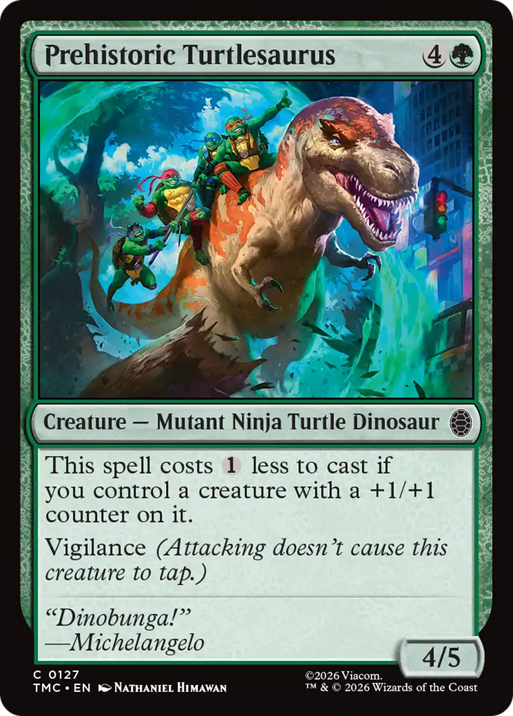 Prehistoric Turtlesaurus [Teenage Mutant Ninja Turtles Commander] | Empire Gaming NC