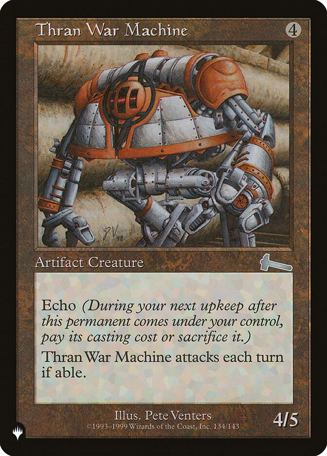 Thran War Machine [The List] | Empire Gaming NC