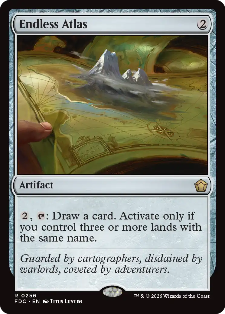 Endless Atlas [Foundations Commander] | Empire Gaming NC