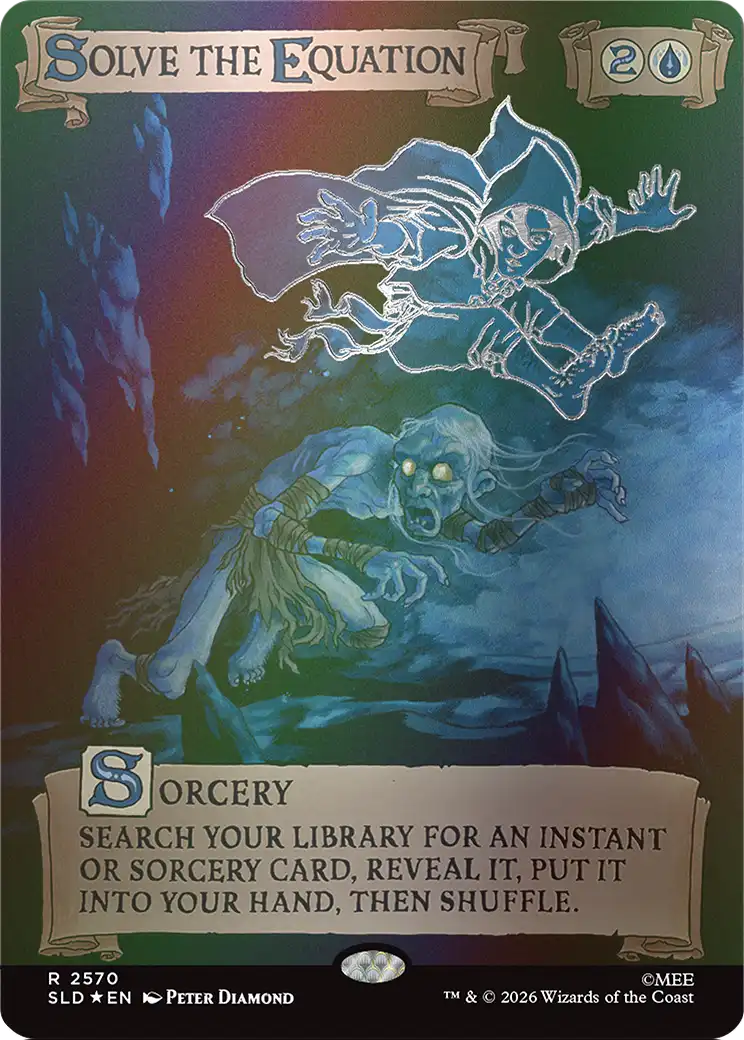 Solve the Equation (2570) (Out Of Sight Foil) [Secret Lair Drop Series] | Empire Gaming NC