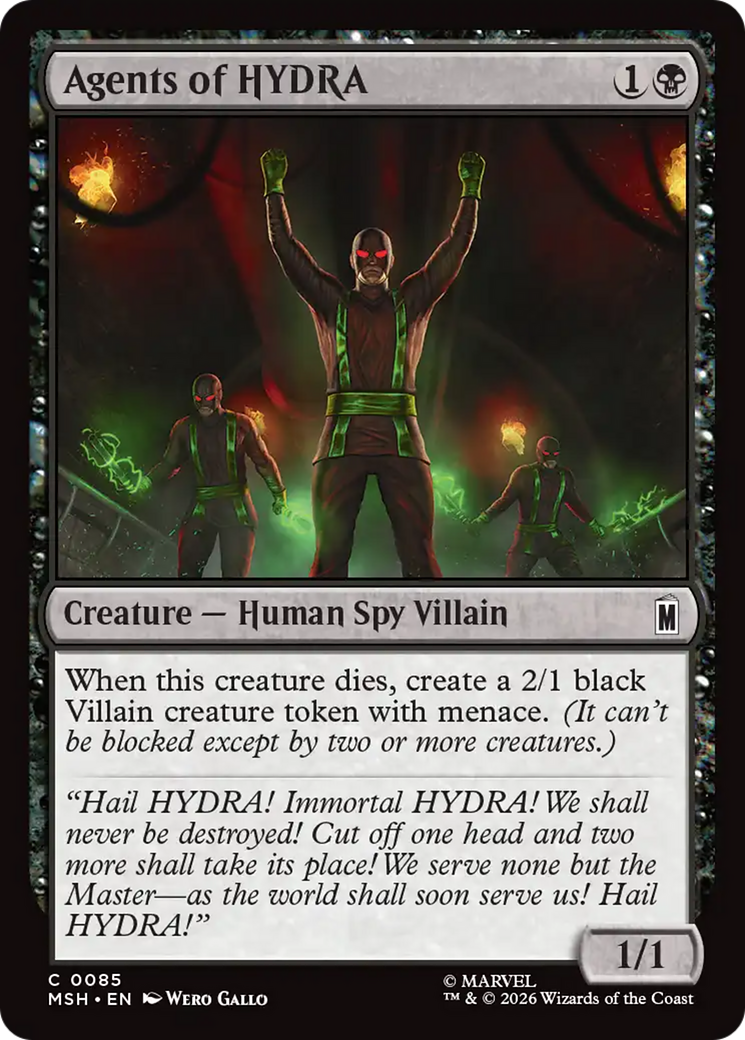 Agents of HYDRA [Marvel Super Heroes] | Empire Gaming NC
