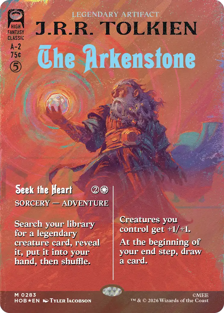 The Arkenstone (Borderless) (Surge Foil) [The Hobbit] | Empire Gaming NC