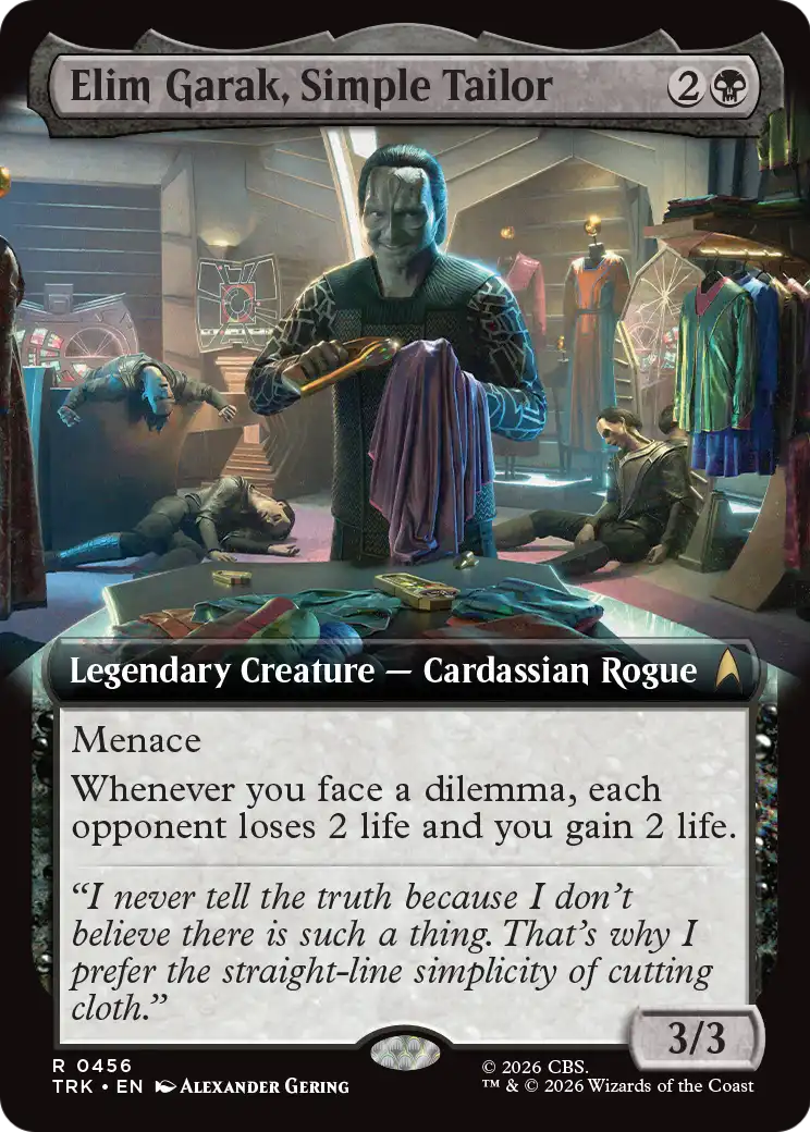 Elim Garak, Simple Tailor (Extended Art) [Star Trek] | Empire Gaming NC