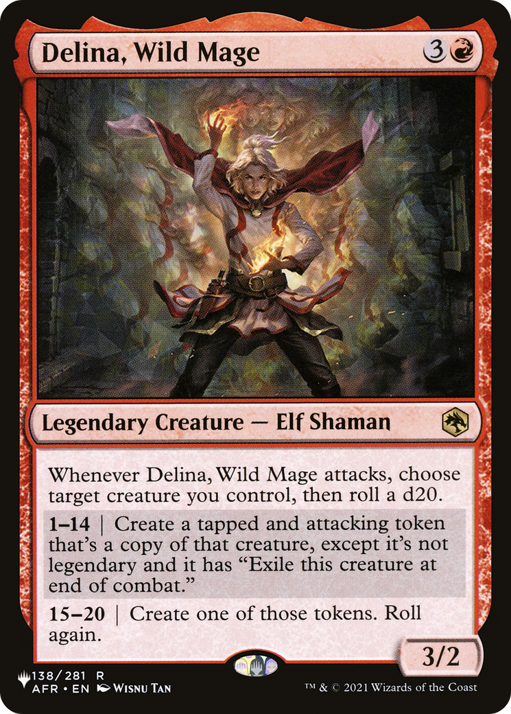 Delina, Wild Mage [The List] | Empire Gaming NC