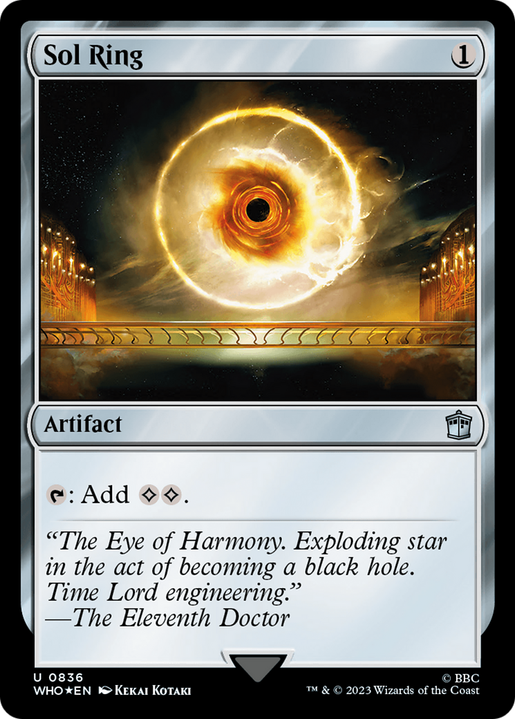 Sol Ring (Surge Foil) [Doctor Who] | Empire Gaming NC