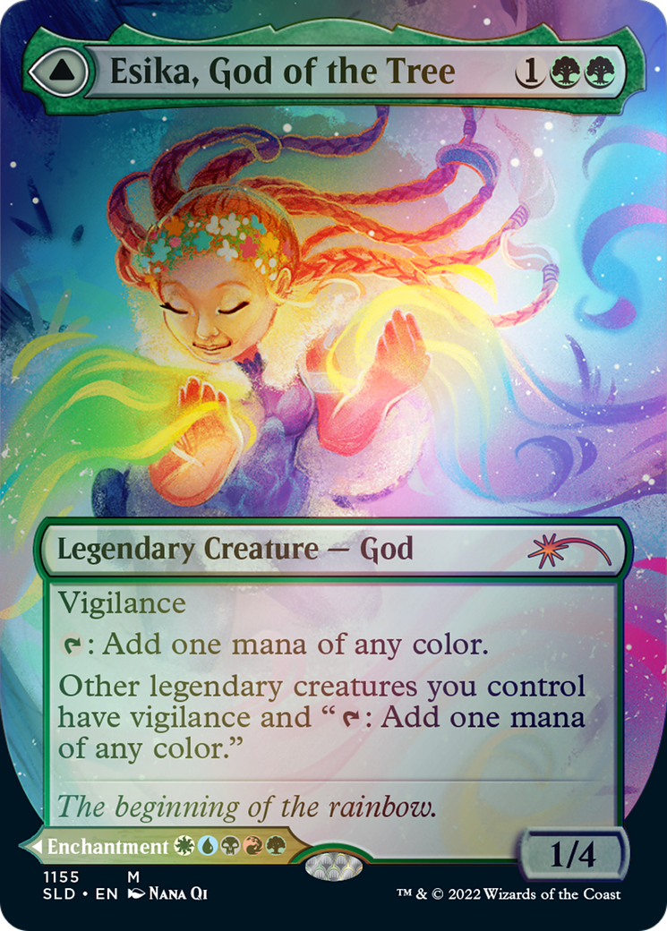 Esika, God of the Tree // The Prismatic Bridge (Borderless) [Secret Lair: From Cute to Brute] | Empire Gaming NC