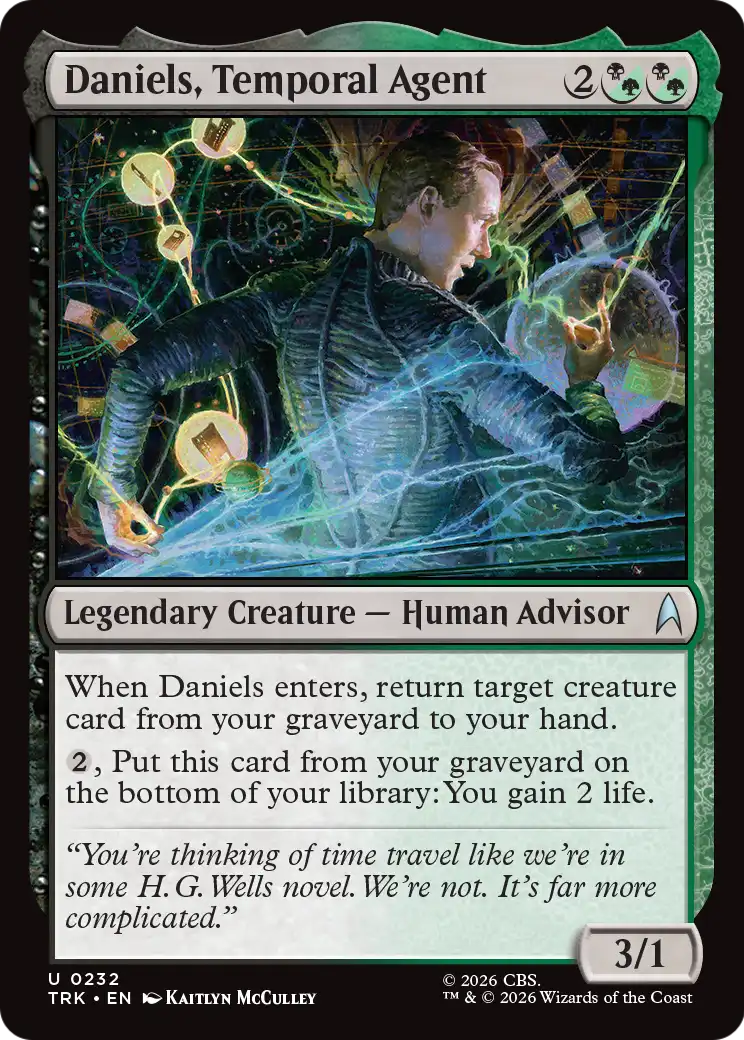 Daniels, Temporal Agent [Star Trek] | Empire Gaming NC