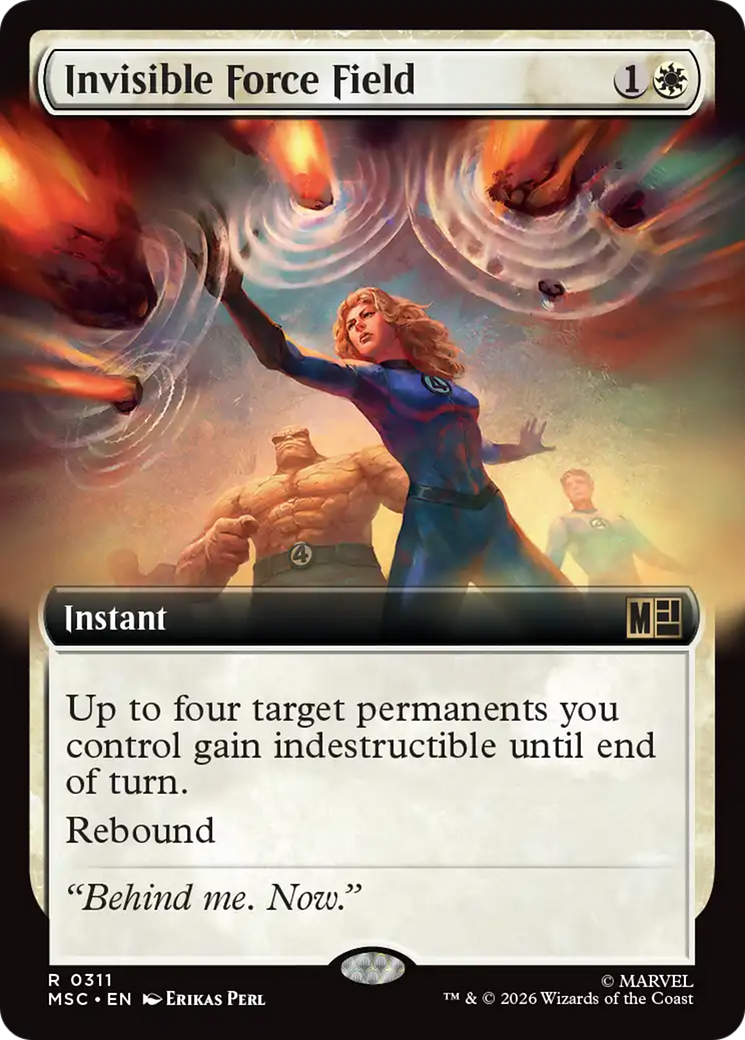 Invisible Force Field (Extended Art) [Marvel Super Heroes Commander] | Empire Gaming NC