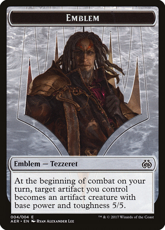 Tezzeret the Schemer Emblem [Aether Revolt Tokens] | Empire Gaming NC