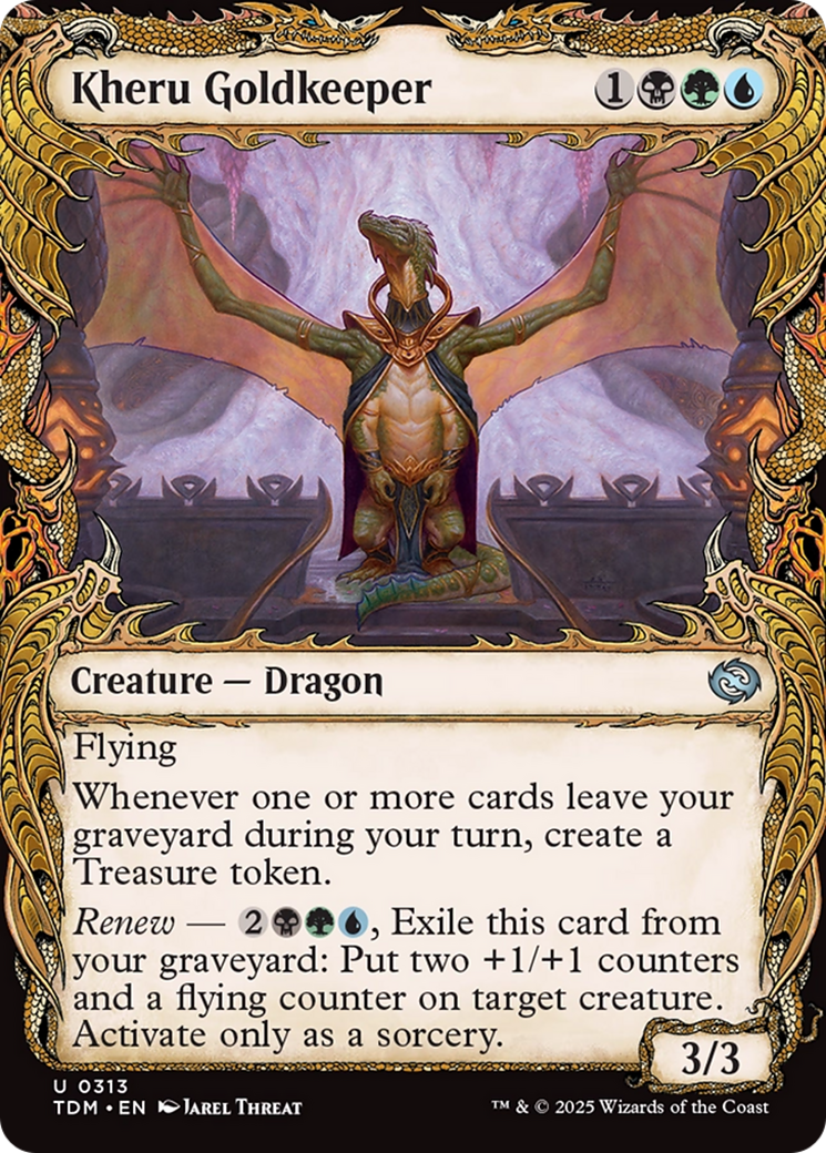 Kheru Goldkeeper (Showcase) [Tarkir: Dragonstorm] | Empire Gaming NC