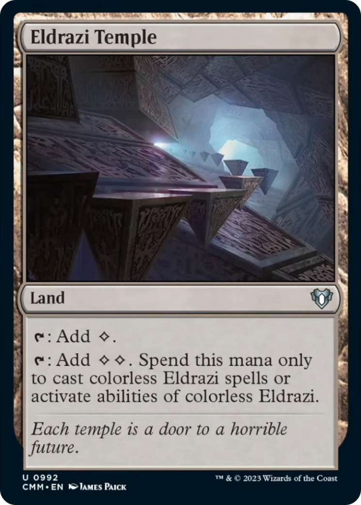 Eldrazi Temple [Commander Masters] | Empire Gaming NC