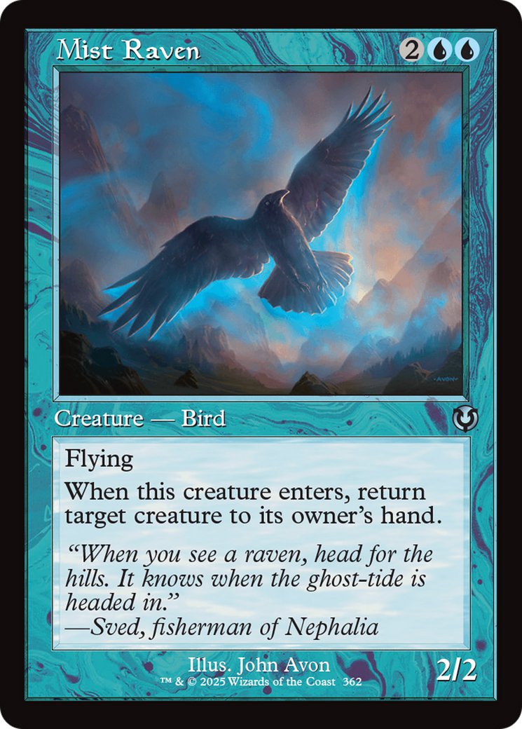 Mist Raven (Retro Frame) [Innistrad Remastered] | Empire Gaming NC