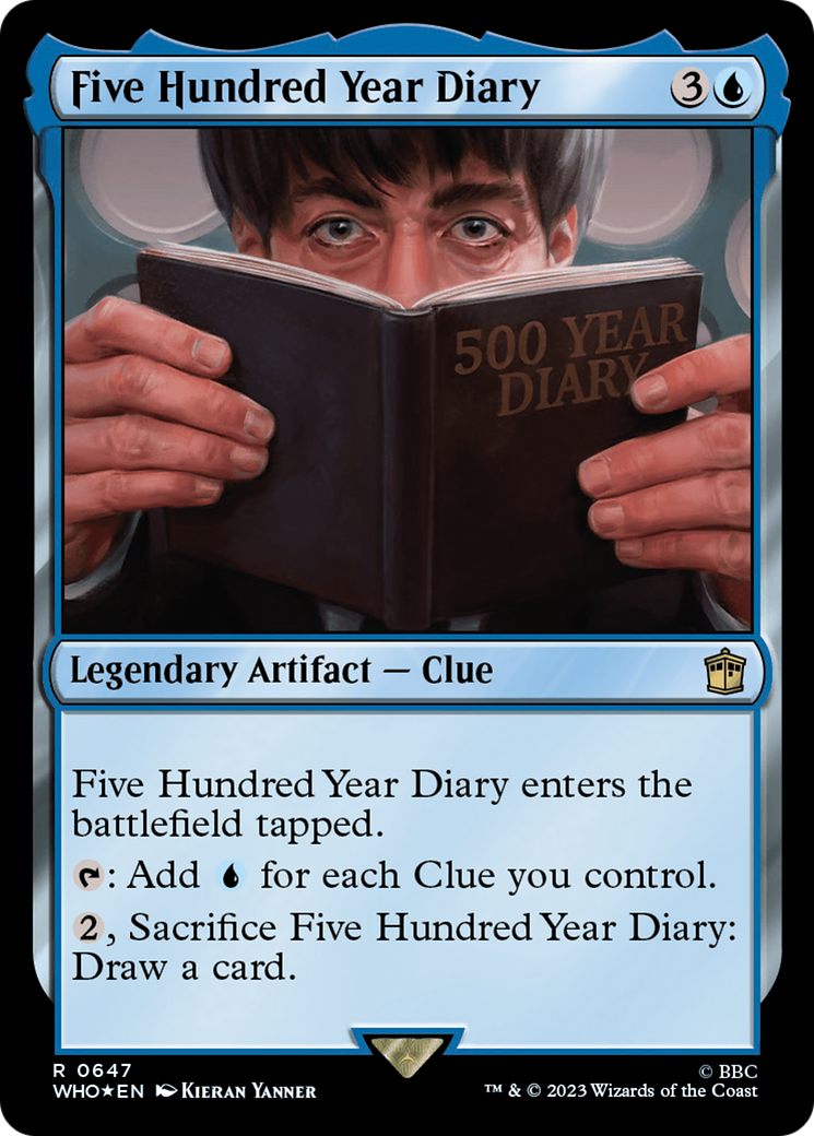 Five Hundred Year Diary (Surge Foil) [Doctor Who] | Empire Gaming NC