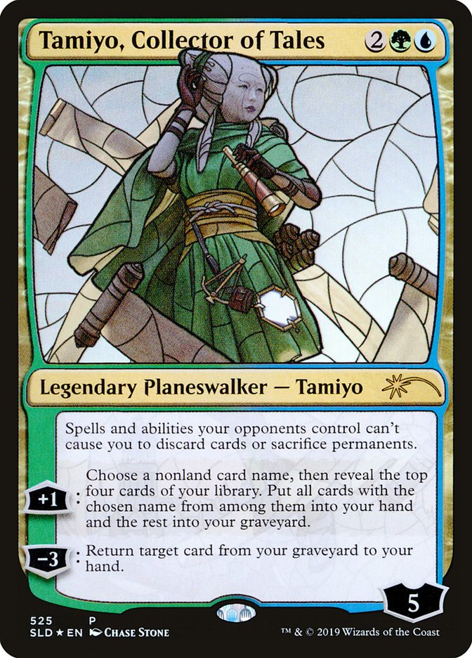 Tamiyo, Collector of Tales (Stained Glass) [Secret Lair Drop Promos] | Empire Gaming NC