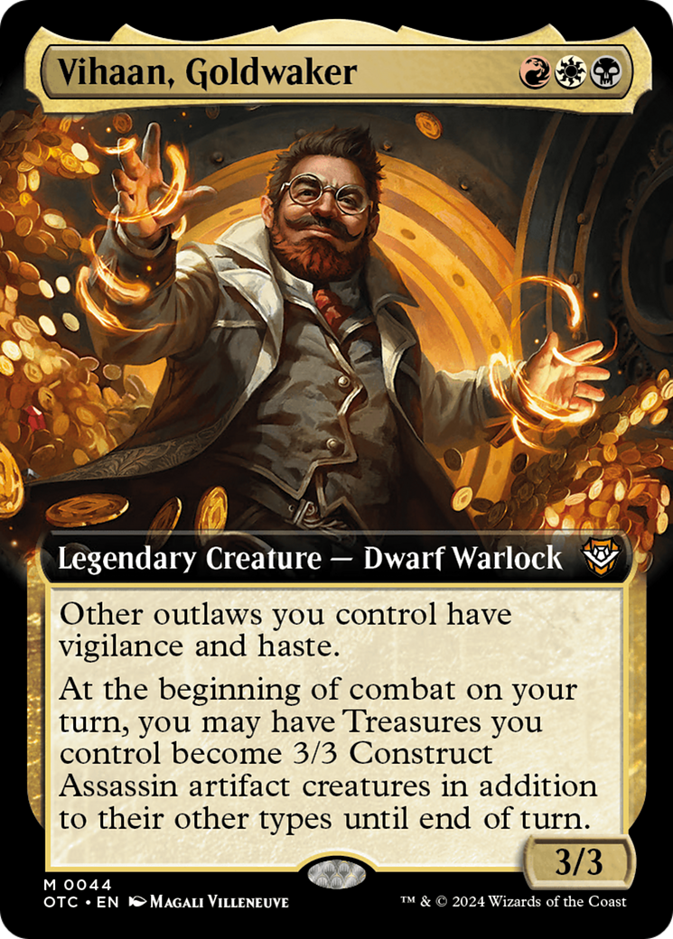 Vihaan, Goldwaker (Extended Art) [Outlaws of Thunder Junction Commander] | Empire Gaming NC