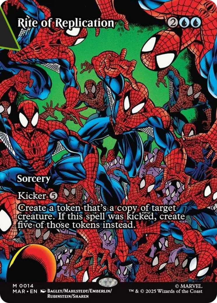 Rite of Replication (Borderless) [Marvel's Spider-Man: Eternal-Legal] | Empire Gaming NC