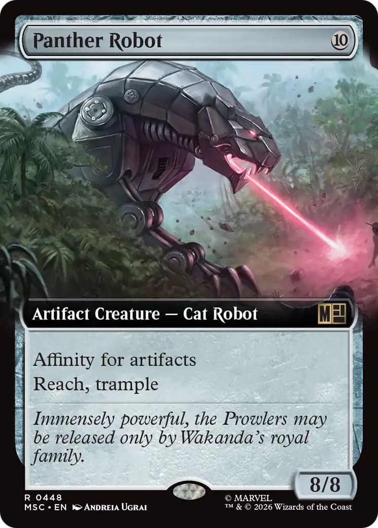 Panther Robot (Extended Art) [Marvel Super Heroes Commander] | Empire Gaming NC