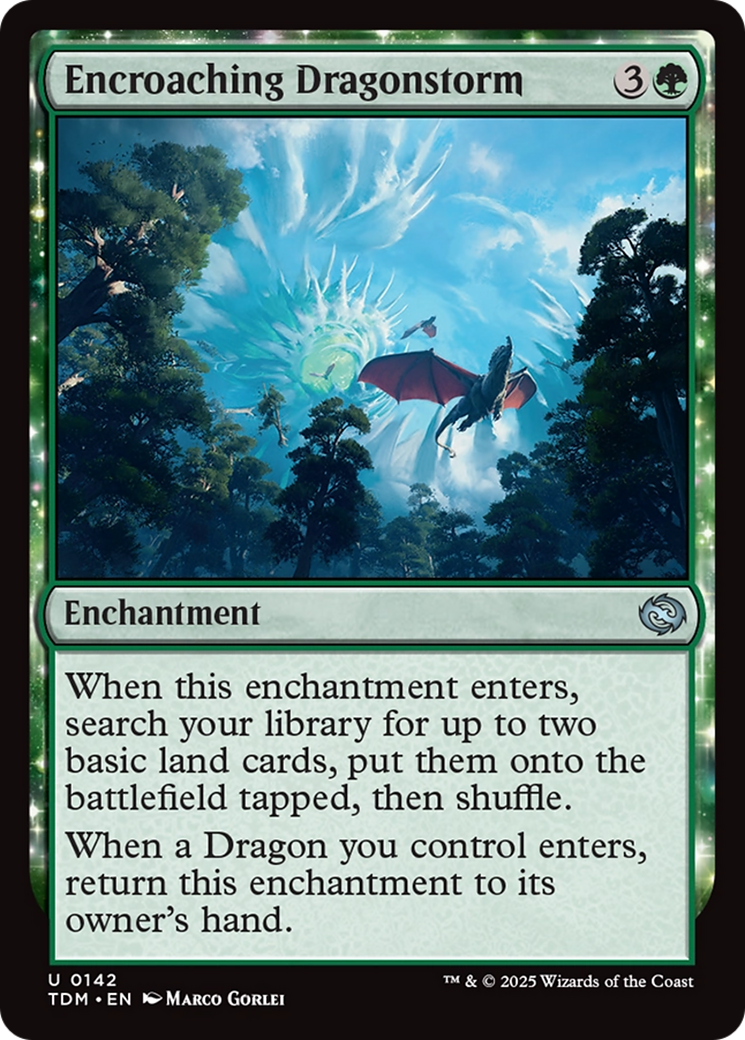 Encroaching Dragonstorm [Tarkir: Dragonstorm] | Empire Gaming NC