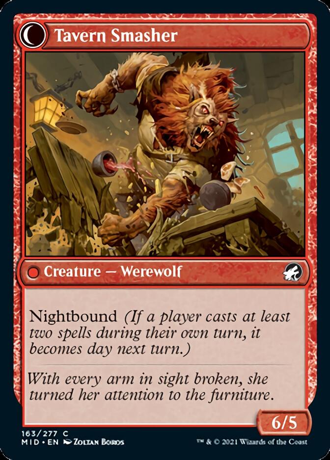 Tavern Ruffian // Tavern Smasher [Innistrad: Midnight Hunt] | Empire Gaming NC