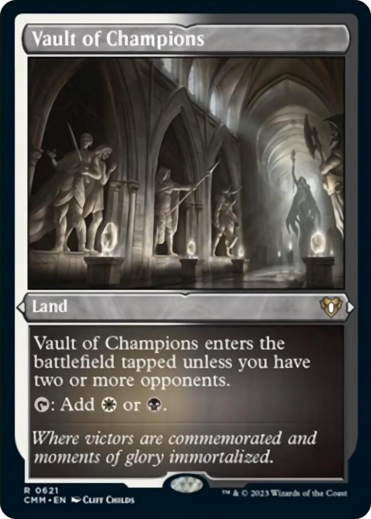 Vault of Champions (Foil Etched) [Commander Masters] | Empire Gaming NC