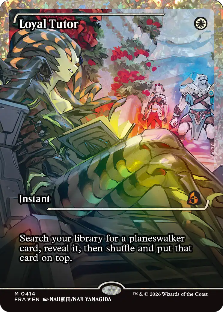 Loyal Tutor (Showcase) (Fracture Foil) [Reality Fracture] | Empire Gaming NC