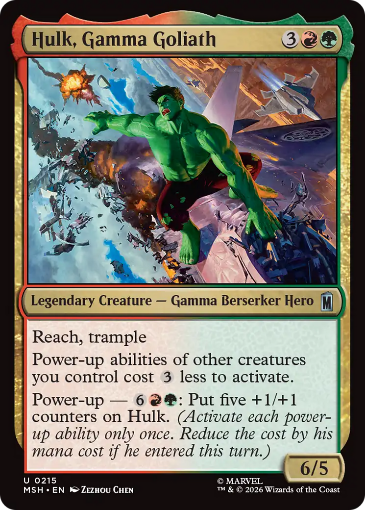 Hulk, Gamma Goliath [Marvel Super Heroes] | Empire Gaming NC