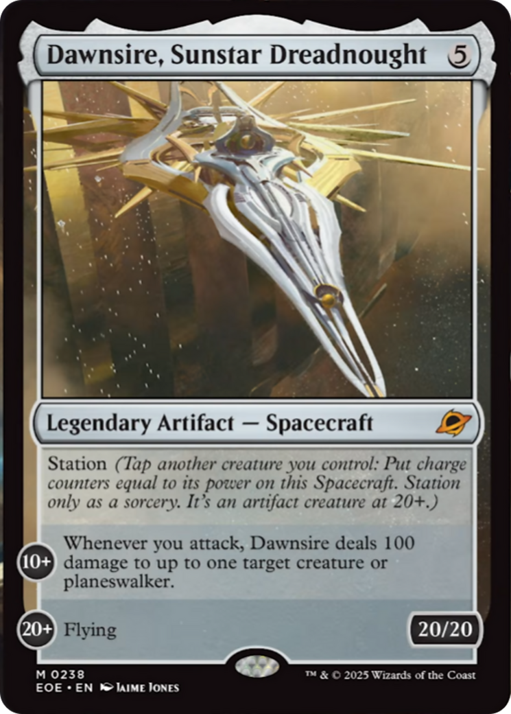 Dawnsire, Sunstar Dreadnought [Edge of Eternities] | Empire Gaming NC