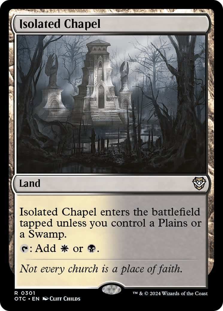 Isolated Chapel [Outlaws of Thunder Junction Commander] | Empire Gaming NC