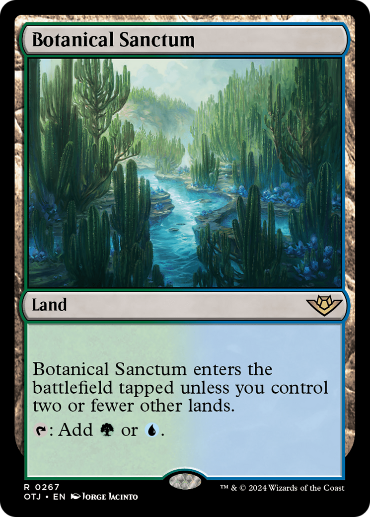 Botanical Sanctum [Outlaws of Thunder Junction] | Empire Gaming NC