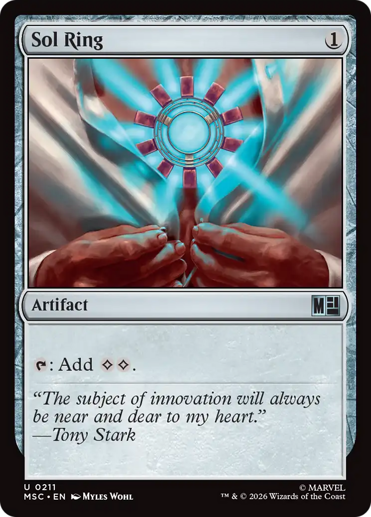Sol Ring [Marvel Super Heroes Commander] | Empire Gaming NC