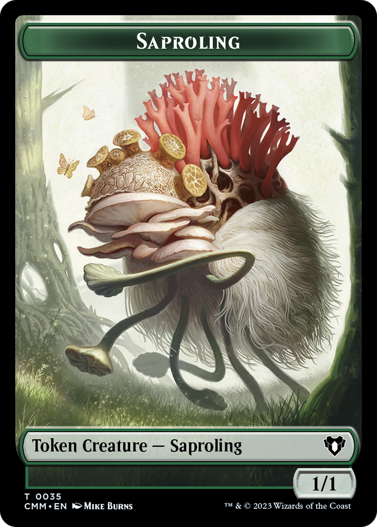 Saproling Token [Commander Masters Tokens] | Empire Gaming NC