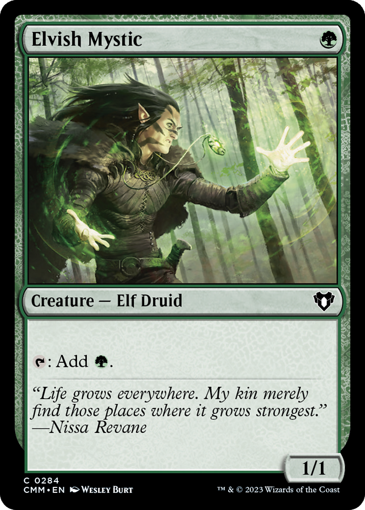 Elvish Mystic [Commander Masters] | Empire Gaming NC