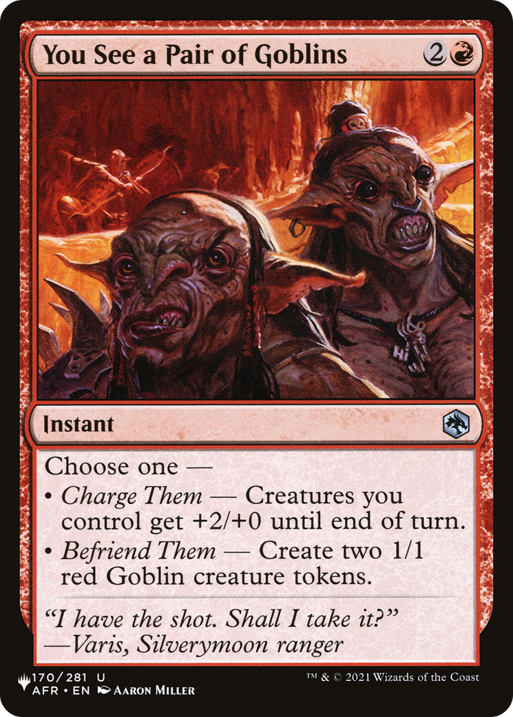 Dance with Goblins - Dance with Calamity [Secret Lair Drop Series] | Empire Gaming NC