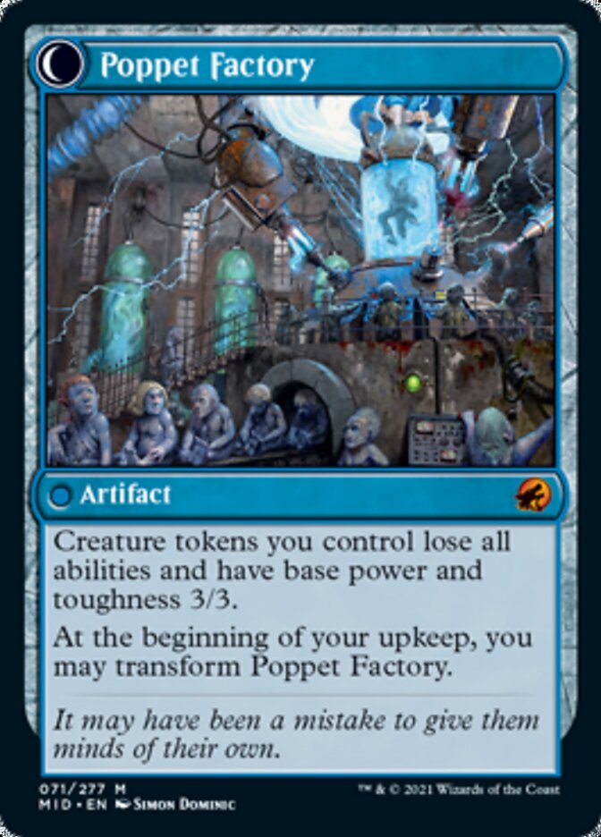Poppet Stitcher // Poppet Factory [Innistrad: Midnight Hunt] | Empire Gaming NC
