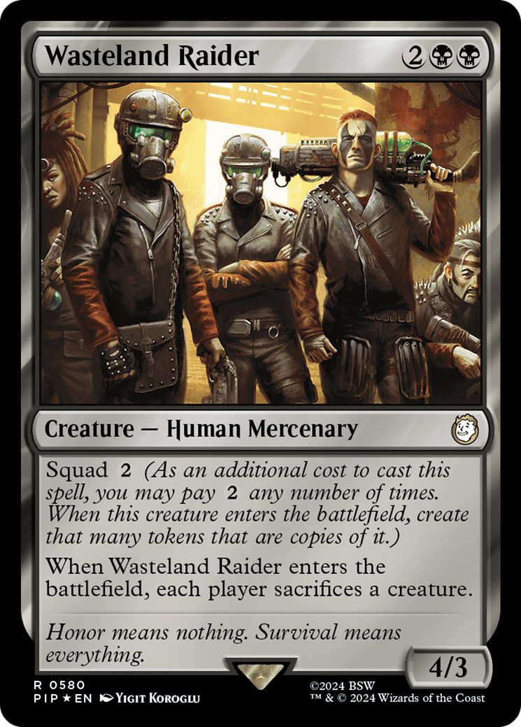 Wasteland Raider (Surge Foil) [Fallout] | Empire Gaming NC