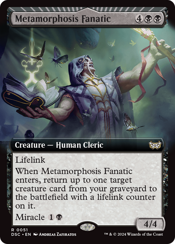 Metamorphosis Fanatic (Extended Art) [Duskmourn: House of Horror Commander] | Empire Gaming NC