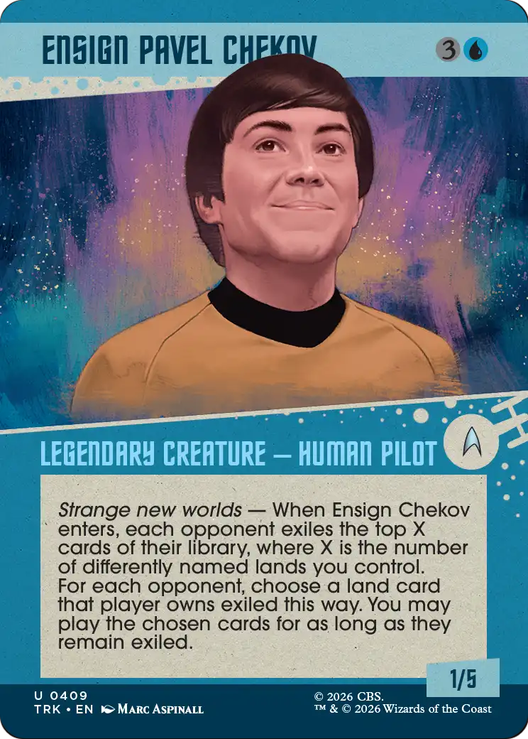 Ensign Pavel Chekov (Showcase) [Star Trek] | Empire Gaming NC