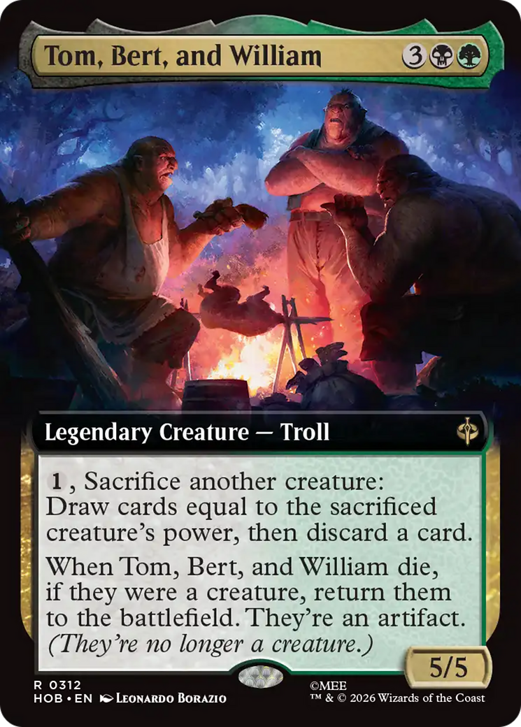 Tom, Bert, and William (Extended Art) [The Hobbit] | Empire Gaming NC