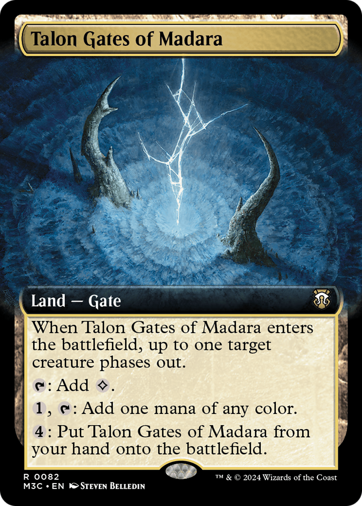 Talon Gates of Madara (Extended Art) (Ripple Foil) [Modern Horizons 3 Commander] | Empire Gaming NC