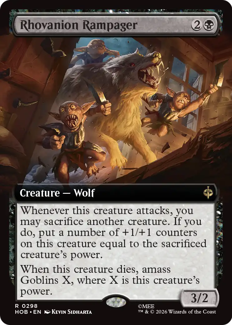 Rhovanion Rampager (Extended Art) [The Hobbit] | Empire Gaming NC