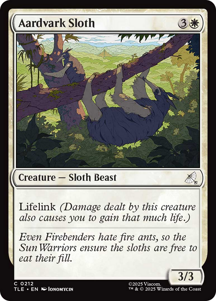 Aardvark Sloth [Avatar: The Last Airbender: Eternal-Legal] | Empire Gaming NC