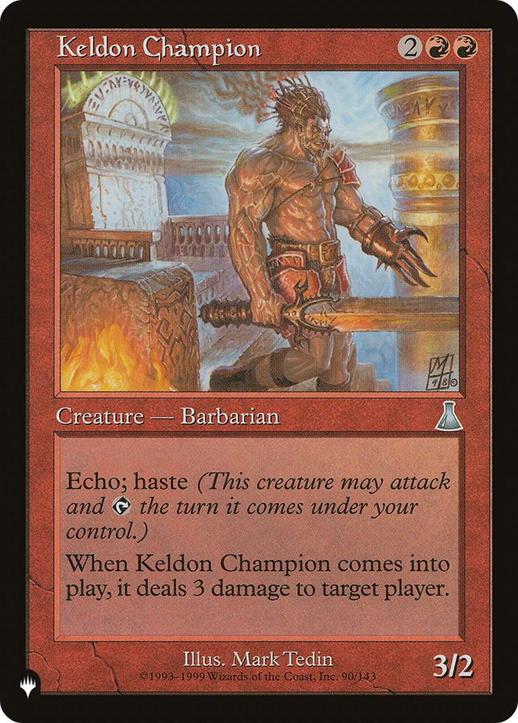 Keldon Champion [The List] | Empire Gaming NC