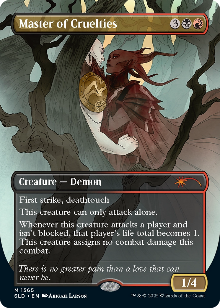 Master of Cruelties (Rainbow Foil) [Secret Lair Drop Series] | Empire Gaming NC