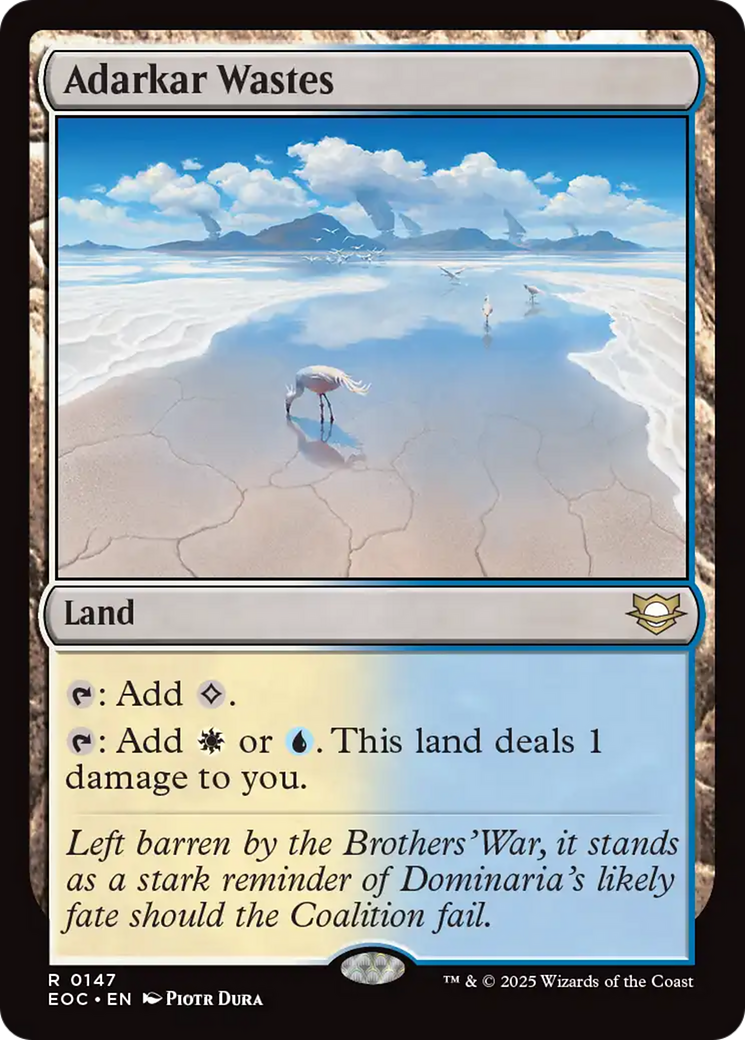 Adarkar Wastes [Edge of Eternities Commander] | Empire Gaming NC