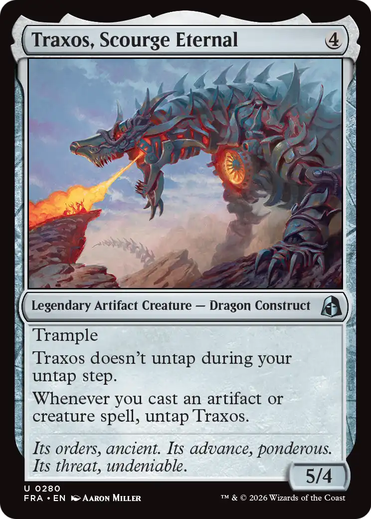 Traxos, Scourge Eternal [Reality Fracture] | Empire Gaming NC