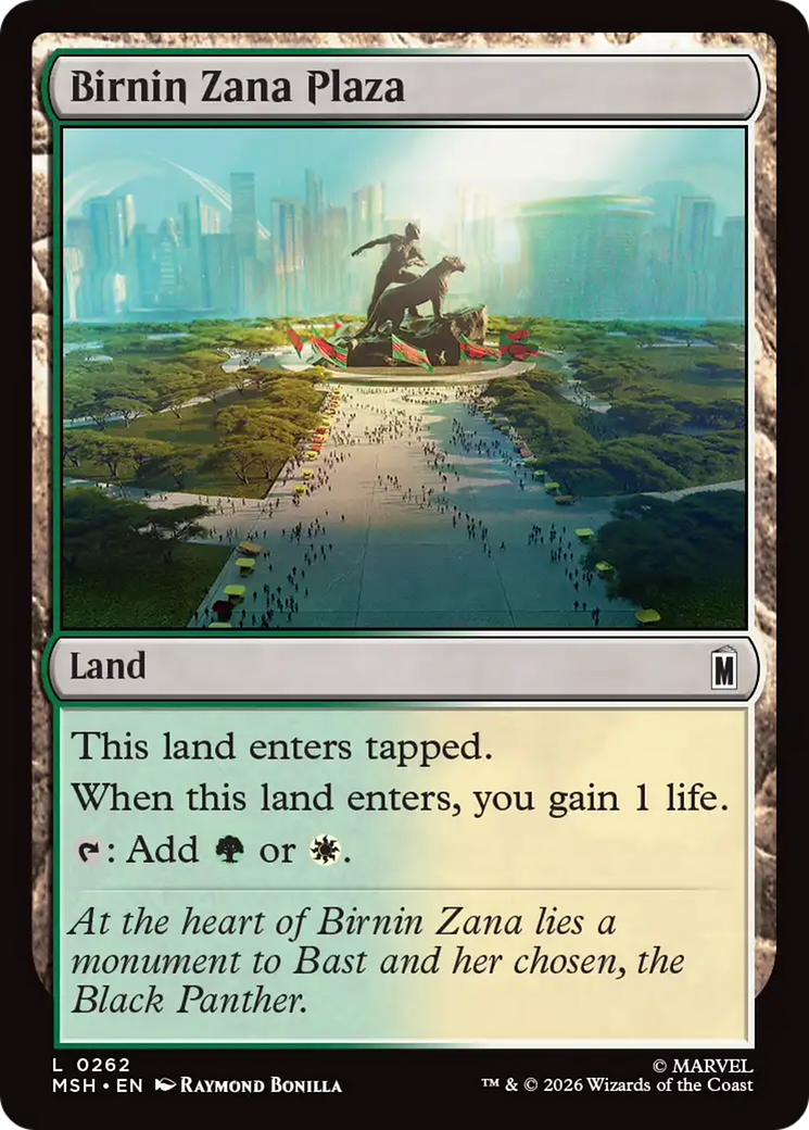 Birnin Zana Plaza [Marvel Super Heroes] | Empire Gaming NC