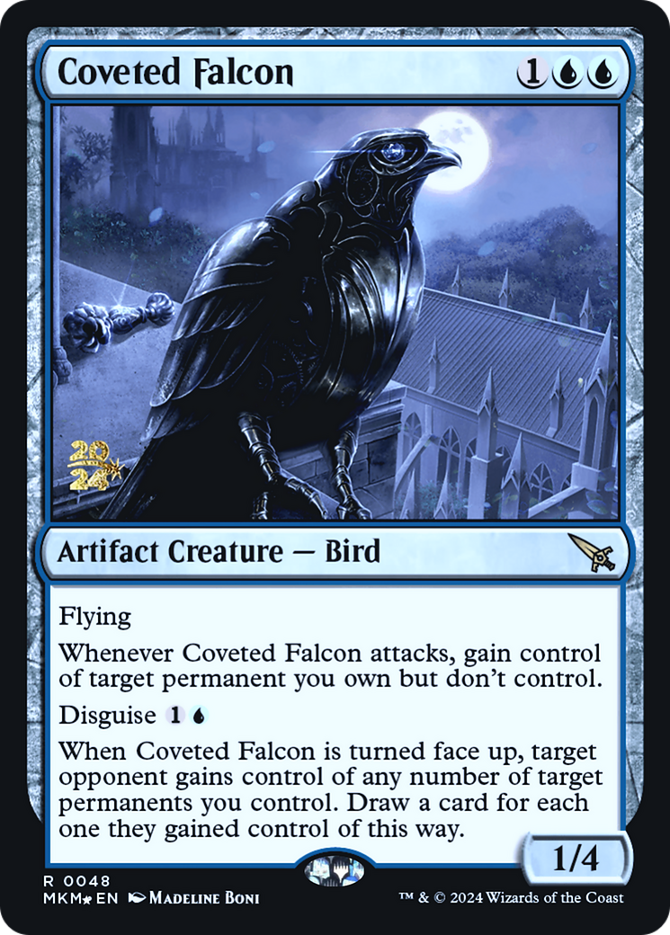 Coveted Falcon [Murders at Karlov Manor Prerelease Promos] | Empire Gaming NC